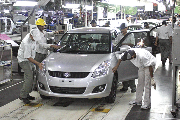 Maruti temporarily suspends production at Manesar and Gurgaon plants